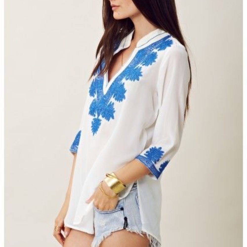 Rory Beca Jelli Embroidery Tunic, Size M
